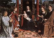 Gerard David, The Mystic Marriage of St Catherine